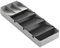 Metaltex Organizador de Cubiertos, Gris Y Negro, 40-49 cm