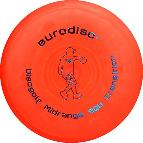 Eurodisc Unisex – Erwachsene Discgolf Midrange Standard Frisbee, orange, 21 cm