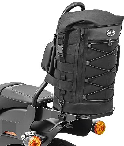 Sissybar Tasche für Chopper und Cruiser Hecktasche Craftride DB4