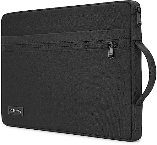 KIZUNA Tablet Tasche 10 Zoll Für iPad Pro 11 M2/iPad 10.2(9 Generation)/10.9 iPad Air 5/10.5 Surface Go 3 2/Samsung Galaxy Tab S7 S6/10.8 Huawei M5 Pro/10.95 MatePad 11 Hülle Sleeve Bag,Schwarz
