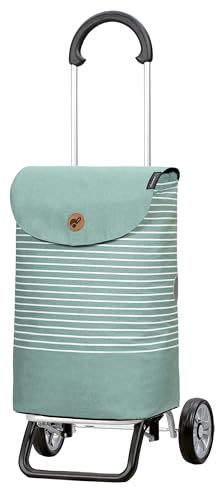 ANDERSEN Einkaufstrolley - Scala Shopper Plus Tilde Mint 37 L einkaufen, hochwertig, modern, Aluminium, klappbar, leicht, Räder abnehmbar
