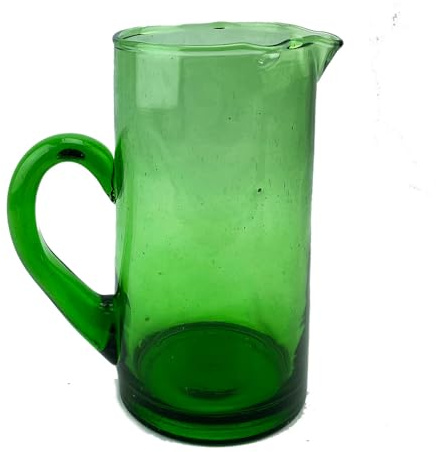 cruche marocaine en verre beldi