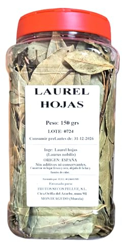 Laurel Hojas 150 Gr - Origen España