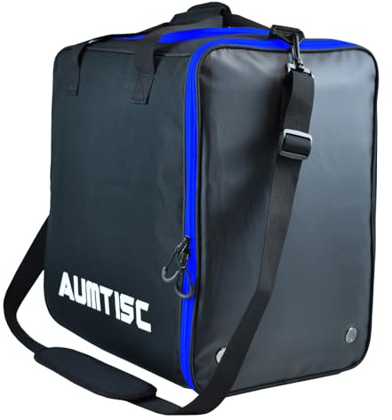 AUMTISC Skischuhtasche, 50L Skischuhtaschen für Skischuhe, mehrere Fächer für Skischuhe, Helm, Snowboard und Zubehör