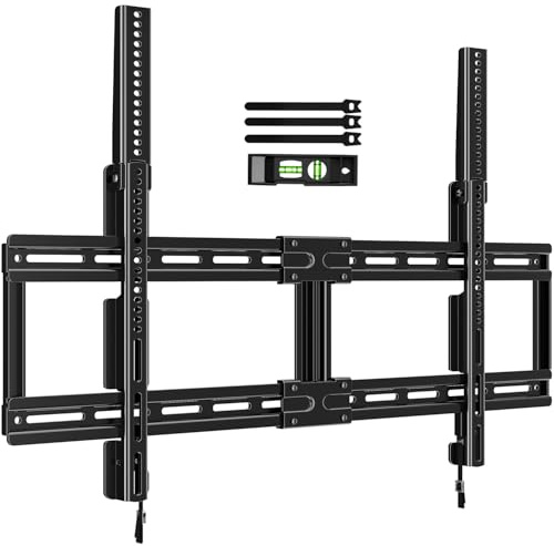 HOME VISION Ultra Slim Fixed TV Wall Mount Bracket for 42-100 Inch Flat/Curved Screens, Max VESA 800x600mm, 200lbs Capacity, 0.86 Low Profile, Universal, Heavy Duty, HV8802