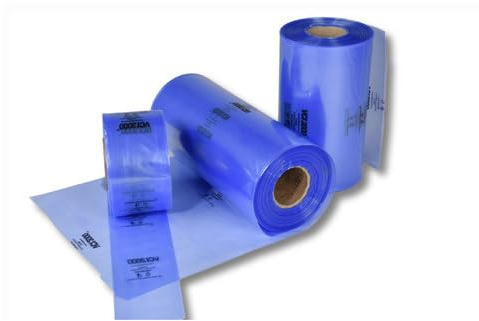 VEPATIM VCI-Schlauchfolie blau-transparent 400 x 0,10 mm 100my / 100 m