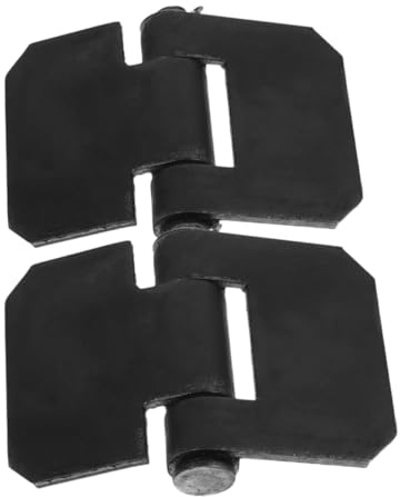POPETPOP Charnières Robustes de Porte Soudables en Acier Épaissi sans Marque Amovibles pour Camping-cars et Portails Métalliques Lot de 2 Pièces Usage Intensif