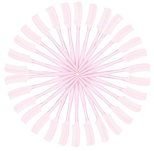 iplusmile 100pezzi Pettine per Sopracciglia Pz Pettine Separatore per Ciglia Applicatore per Mascara Strumento per Sopracciglia Multiuso Sicuro e Delicato Accessorio Elegante per Uso