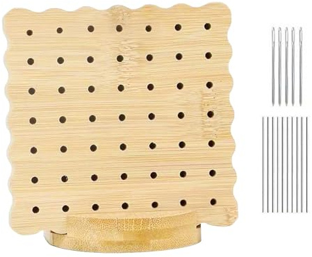 Tavoletta per Bloccaggio All'uncinetto con Spilli - Assetto per Bloccaggio con Spilli e 10 Pioli | Utensili per Maglieria in Filato per Donne, Nonna, Fidanzata, Madre, Zia, Figlia e Creazioni
