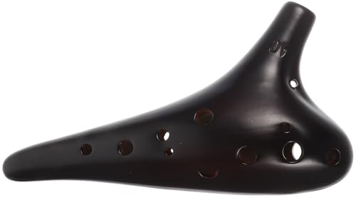 Ocarina Contralto C a Dodici Fori in Terracotta, per Principianti | Custodia, Leggero e Facile da Portare, Adatto a Ragazzo Ragazza e Primi Studi