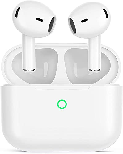 Écouteurs sans fil Bluetooth de 13,5 cm avec microphone HD à réduction de bruit 4 ENC, écouteurs sans fil, 50 heures de lecture, casque stéréo HiFi, étanchéité IPX7, contrôle tactile pour iPhone