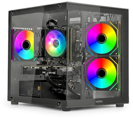 Keydo PC Gaming Ryzen 5 5500 | GTX 1660 Super 6GB GDDR6 | 16GB DDR4 | SSD 512GB | Windows 11 Pro | Pc Computer Fisso Completo Pronto all'Uso, GX-6