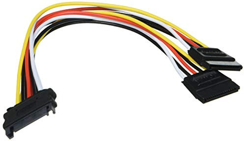 Wentronic Internes PC Y-Stromkabel; CAK S-37 Power ADAP SATA > 2xSATA