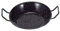 Garcima 22-cm Enamelled Double Deep Pan with Handles. Tegame Fondo, Ferro, Negro, 22 cm