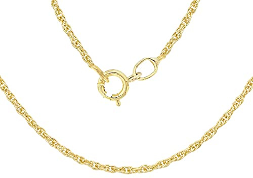 Carissima Gold Damen 0.6 mm Prinz von Wales Halskette 9k (375)