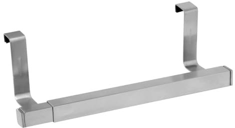 Fackelmann Tecno Gancio Estensibile per Porta, Metallo, Argento