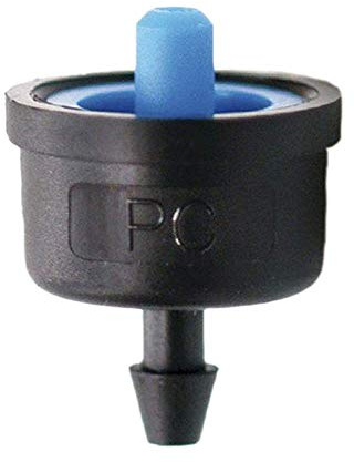 Irritec Goteros de riego ALTA PRECISIÓN. Kit de riego por goteo. Caudal 2 litros por hora. Modelo iDROP. Apertura a 0,5 bar. Plástico. Estilo goteo. Pack 500 unidades