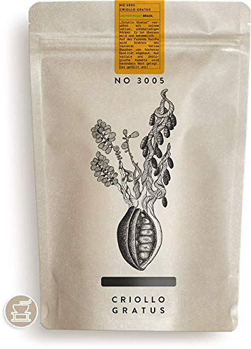 RAUWOLF | 3005 CRIOLLO GRATUS | 250g Kaffee | Schokolade dunkle Beeren | gemahlen 7,0 French Press | EHRLICH! FRISCH GERÖSTET | VERSAND IN 24H AB 1KG FREI