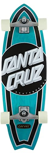 Santa Cruz Surfskate Factory Komplettes Skateboard, Sonstiges Dot Carver, Multi, 80,1 cm