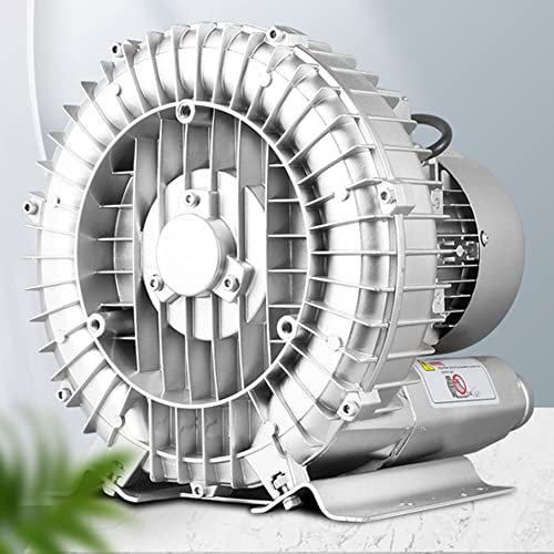 Ventilador Centrifugo,Ventilación Extractor,Industriales Centrifugos Turbina,Acuario Aireador Bomba de Oxígeno,Compresor de Aire,Bomba de Aireador de Aire,para interior y exterior ( Size : 370W )