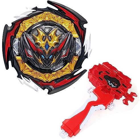 mlywd GyrosTurbo Set, GyrosMetal Fusion mit Starter, Kampfkreisel Geschenk Weihnachten, Geburtstag, Spielzeug,B-180