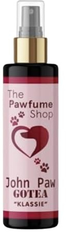 The Pawfume Shop - Klassie John Paw Gotea - Female Dog Perfume Spray - For all Breeds & Sizes - For Fresh Scent & Odour Control - Gentle on Skin & Long-Lasting Fragrance - 100ml