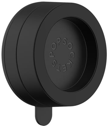 PopSockets Multi-Oberflächen-Telefonhalterung, Universal-Telefonständer, Telefonhalterungsständer, Version 2 - Black
