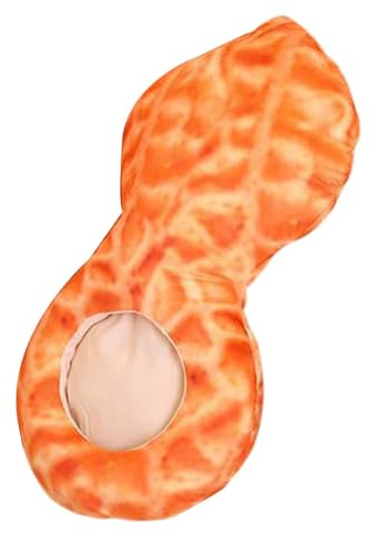 Almohada en forma de nuez – Cojines lindos, cojines de dibujos animados de nueces, equipo creativo para la cabeza, almohada de siesta flexible para siesta, dormir, relajarse, descansar, viajar,