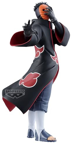 Banpresto Tobi Naruto Shippuden Actionfigur, Vibration Stars, 17 cm, Mehrfarbig, BP29184P, Sammlerfigur, optimal für Anime-Fans
