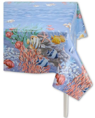 Italiensk havsduk vaxduk vaxduk vaxduk plastduk - VAR. 5, Maxi 140 x 360 cm.