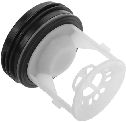 Mikinona Washer Drainage Pump Filter Plastic Drain Plug Valve for Washing Machine Maintenance