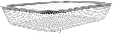 FENICAL Colino in Acciaio Inox 304 per Frutta e Verdura, Cestino a Rete Multifunzione Grande, Accessorio da Cucina per Lavaggio e Scolatura Domestica
