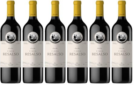 Emilio Moro - Finca Resalso, Vino Tinto Español, Tempranillo Joven y Fresco, D.O. Ribera del Duero - Pack 6 Botellas x 750 ml