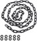 SYEYCW 1.5 Meters Black Plastic Chain, 6mm Plastic Links Fence, Safety Barrier Chain for Crowd Control with 5 Hooks, for Queue Lines, Parking, Fences, Gate, Concerts, Construction Site and Decoration
