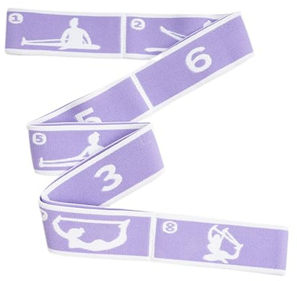 Ašana Ensemble de bandes de résistance – 8 carrés – Bandes élastiques pour tonifier tout le corps et la flexibilité | Convient pour les adultes, les adolescents et les enfants | Parfait pour la danse