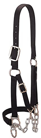 Weaver Leather Heavy-Duty Restraint Halter, Small, Black