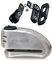 ARTAGO 32S4 Pack Bremsscheibenschloss mit Alarm 120db Hohe Sicherheit + Halterung für Honda CRF 1000L Africa Twin, SRA Homologiert