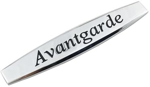 E772 Avantgarde Emblem Badge auto aufkleber 3D car Sticker Abziehbild Neu