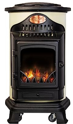 Fireside Stufa portatile a Gas Provence Crema 3,4 kW