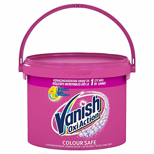 Vanish Oxi Action - Colour Safe Poeder Base - Vlekkenverwijderaar voor Witte en Gekleurde Was - 2,4 kg