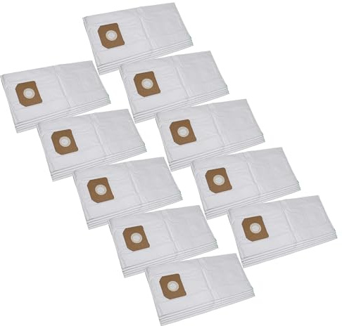 vhbw 50x sacchetto compatibile con Würth ISS 45-M ISS 55-S, ISS 35-S aspirapolvere - 34cm x 30cm Bianco