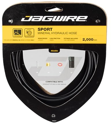 Jagwire Sport Mineral Oil Hydraulic Hose Kit for Shimano Dura Ace Ultegra 105
