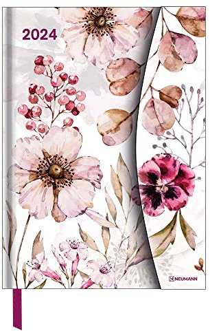 Flower Fantasy 2024 - Diary - Buchkalender - Taschenkalender - 16x22: Magneto Diary