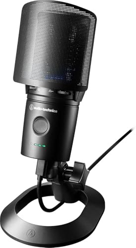 Audio-Technica AT2020USB-XP USB-Kondensatormikrofon mit Nierencharakteristik Schwarz
