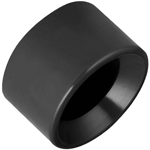 MegaHaustechnik Klebefitting aus Kunststoff PVC, Absatznippel 50x40mm | Mit Einsteck-Ende Stutzen Außendurchmesser 50mm, zum Verkleben, Trinkwasser geeignet, Druck 16 Bar, Reduzierung Stück