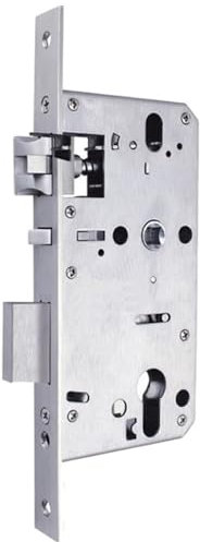 Einsteckschloss 6072/5572 Edelstahl-Schlosskörper, for Passwortsperre, Schlossabstand 72 mm, Dornmaß 60 mm / 55 mm, Hebegriff for Verriegeln TüRschloss (Color : 6072 panel 22x235)
