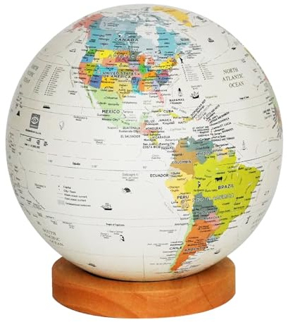 Hobonichi Globe - 7.9 inch AR Interactive Globe, Made in Japan With Free Interactive APP