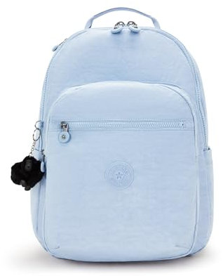 Kipling SEOUL Large Backpack, Cloudy Sky Blue (Blue)