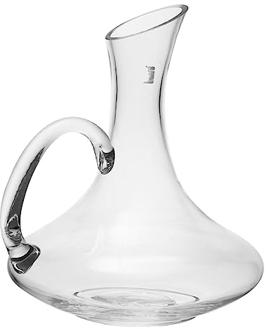Glass Wine Decanter 1500ml Crack Proof with Handle