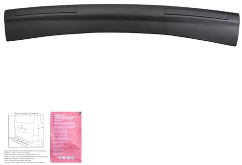 Ladekantenschutz kompatibel mit Dacia Duster Serie 2 2018+ | kompatibel mit Dacia Duster II 2018-2024 - Mattschwarz